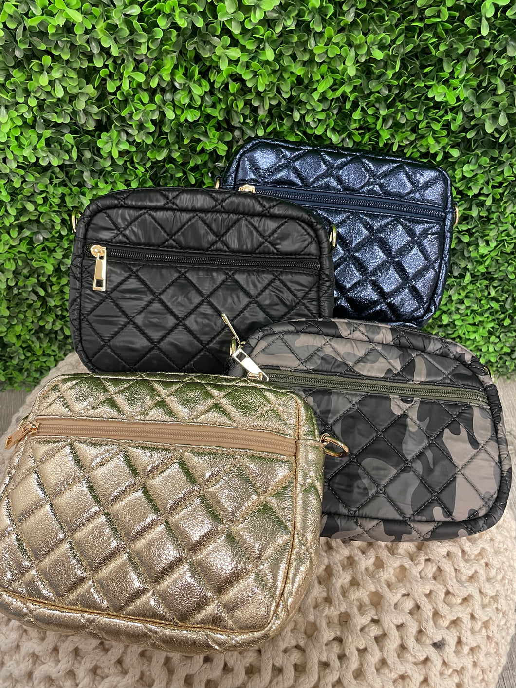 Quilted Crossbody Bag