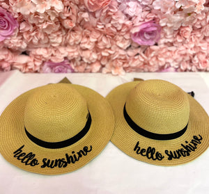 Hello Sunshine Straw Hat